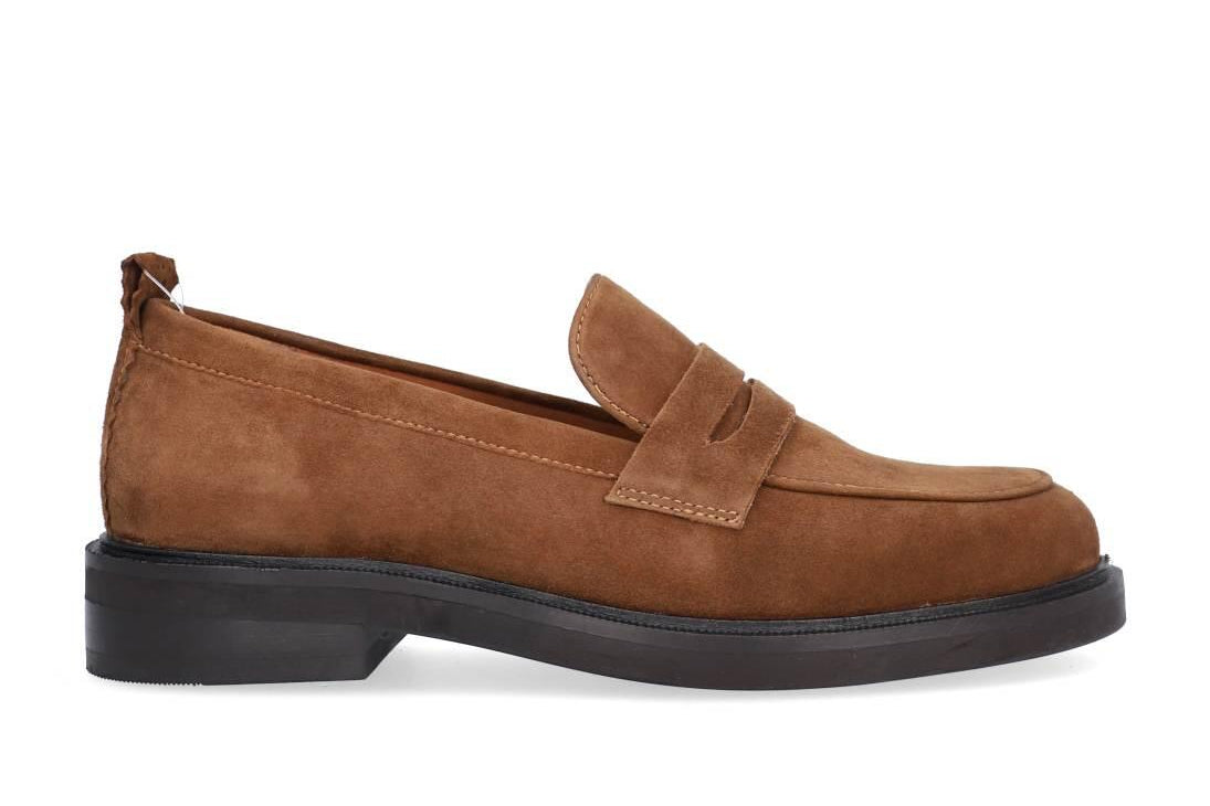 Loafers - Cognac Suede 555
